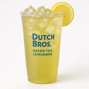 Dutch Bros Green Tea Lemonade with fresh green tea and lemonade

